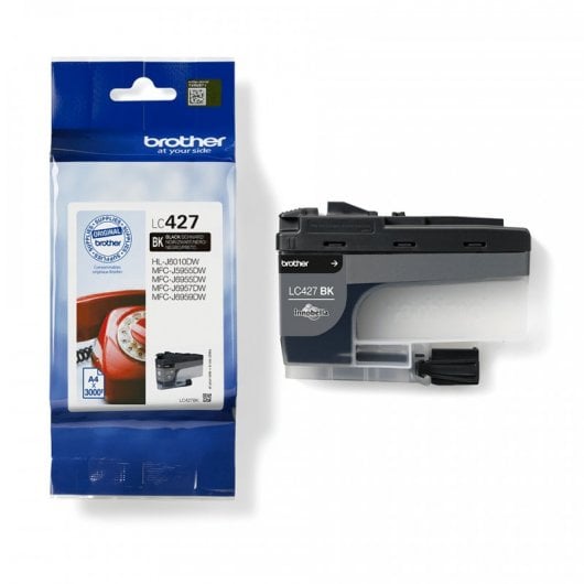 Cartuccia d'inchiostro nero originale Brother LC427BK