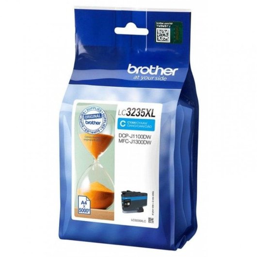 Cartucho de Tinta Original Brother LC3235XLC Cian XL