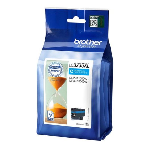 Cartucho de Tinta Original Brother LC3235XLC Cian XL