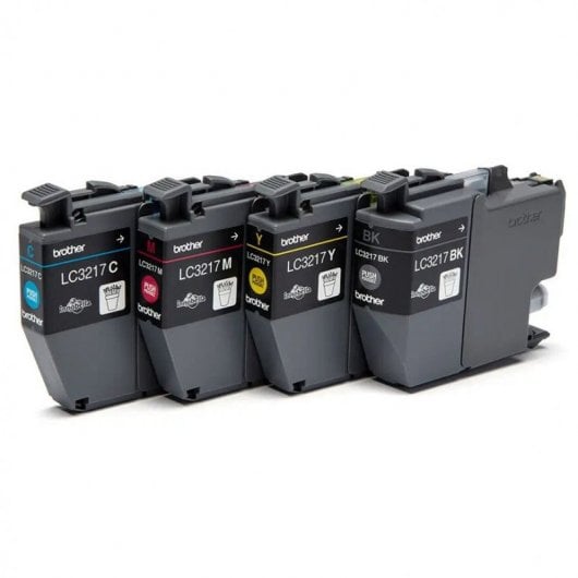 Cartucho de Tinta Original Brother LC3217VAL MultiPack Preto/Ciano/Magenta/Amarelo