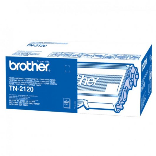 Tóner Original Brother TN2120 Negro