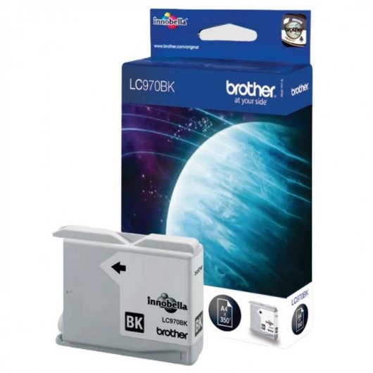 Cartucho de Tinta Original Brother LC970BK XL Negro