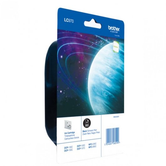 Cartucho de Tinta Original Brother LC970BK XL Negro
