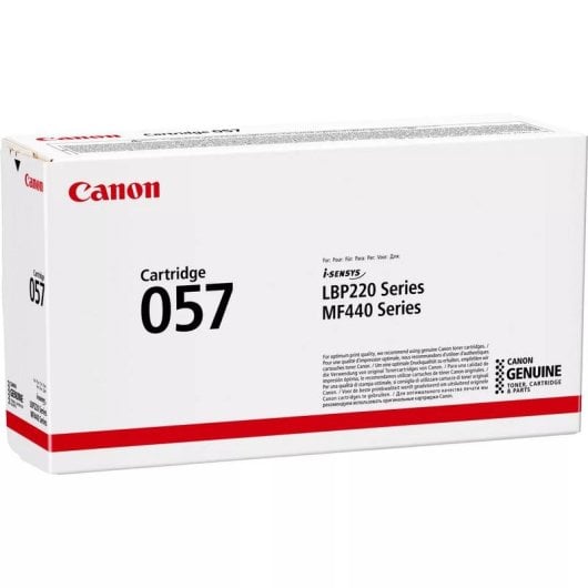 Cartucho de Tóner Original Canon i-SENSYS 057 Negro