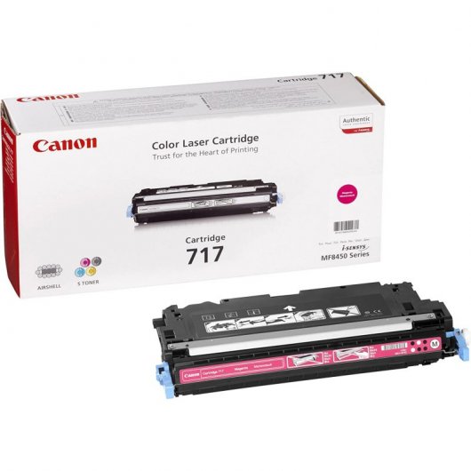 Toner magenta originale Canon 717