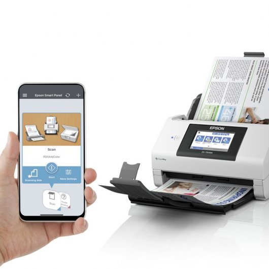 Epson WorkForce DS-790WN Escáner de Documentos WiFi con ADF Dúplex