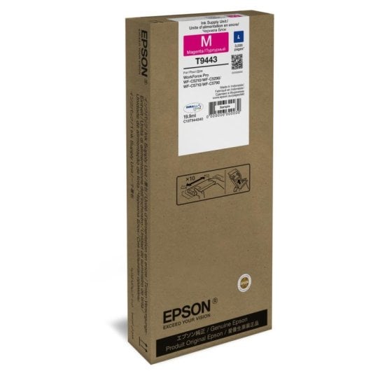 Tintenpatrone Epson WF-C5XXX Magenta 19,9 ml 3000 Seiten Original