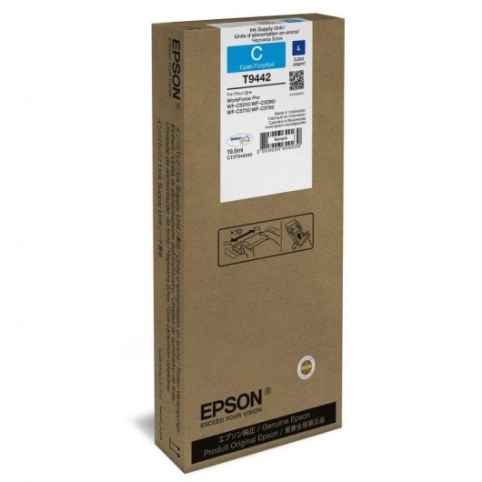 Tintenpatrone Epson WF-C5XXX Cyan 19,9 ml 3000 Seiten Original