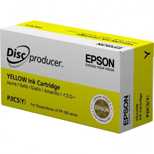 Cartucho de Tinta Original Epson Discproducer Amarillo