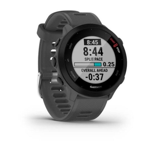Garmin Forerunner 55 GPS 42mm MIP Cinzento Resistente Água 5ATM Pulsómetro