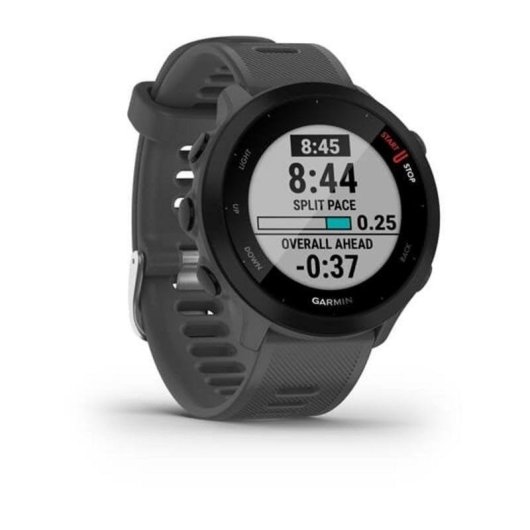 Garmin Forerunner 55 GPS 42mm MIP Cinzento Resistente Água 5ATM Pulsómetro