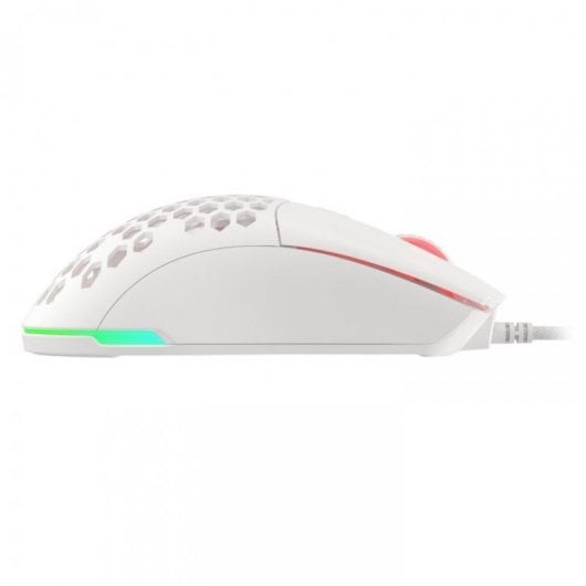Mouse da gioco ottico Genesis Krypton 750 RGB 2000 DPI bianco