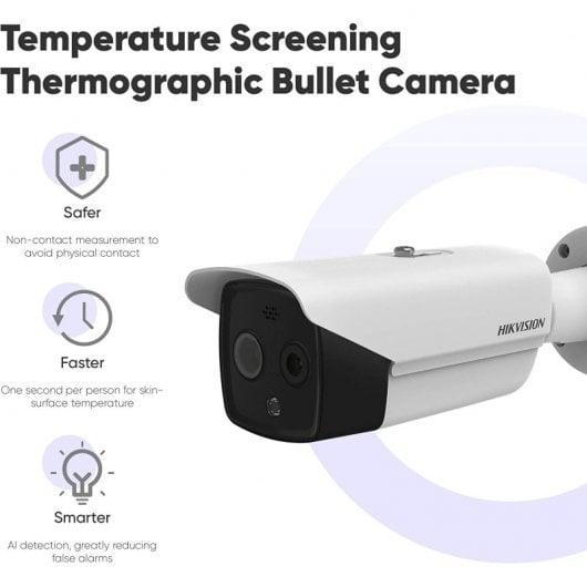 Hikvision DS-2TD2617B-6/PA QHD Wärmebild-IP-Überwachungskamera für den Innen- und Außenbereich