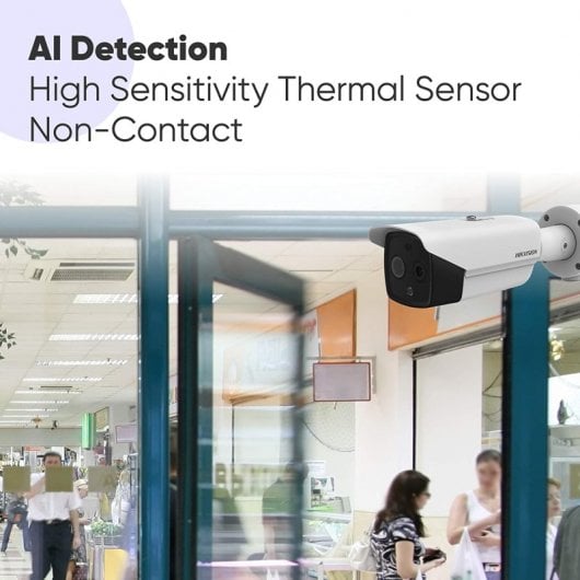 Hikvision DS-2TD2617B-6/PA QHD Wärmebild-IP-Überwachungskamera für den Innen- und Außenbereich