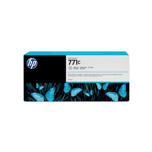 Cartucho de Tinta Original HP DesignJet 771C Gris Claro 775 ml