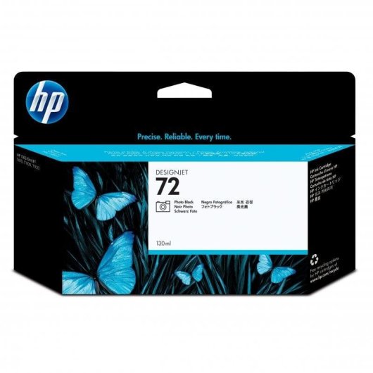 Cartucho de Tinta Original HP 72 Negro Fotográfico 130 ml