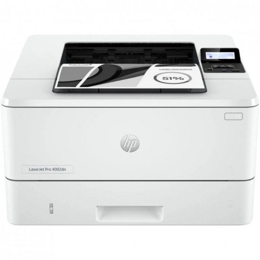 HP LaserJet Pro Stampante 4002dn, Bianco e nero, Stampante per Piccole e medie imprese, Stampa, Stampa fronte/retro; elevata velocità di stampa della prima pagina; risparmio energetico; dimensioni compatte; Avanzate funzionalità di sicurezza