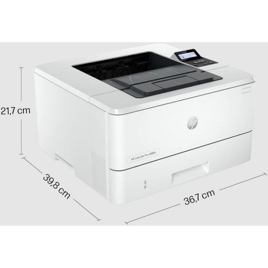HP LaserJet Pro Stampante 4002dn, Bianco e nero, Stampante per Piccole e medie imprese, Stampa, Stampa fronte/retro; elevata velocità di stampa della prima pagina; risparmio energetico; dimensioni compatte; Avanzate funzionalità di sicurezza
