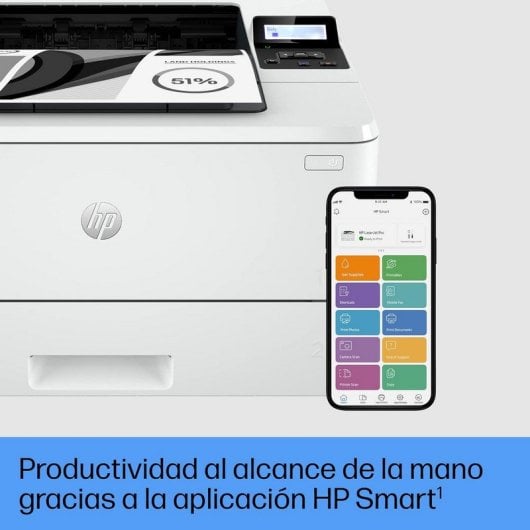 HP LaserJet Pro Stampante 4002dn, Bianco e nero, Stampante per Piccole e medie imprese, Stampa, Stampa fronte/retro; elevata velocità di stampa della prima pagina; risparmio energetico; dimensioni compatte; Avanzate funzionalità di sicurezza
