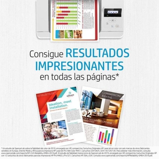 Cartucho de tóner HP 335A Negro Original para LaserJet M438/M442, 7400 páginas