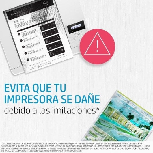 Cartucho de tóner HP 335A Negro Original para LaserJet M438/M442, 7400 páginas