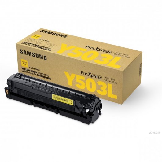 Samsung CLT-Y503L High Yield Yellow Original Toner Cartridge Tonerkartusche 1 Stück(e)