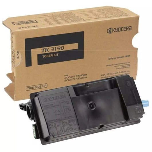Cartucho de tóner Kyocera TK-3190 Negro Original 25000 páginas