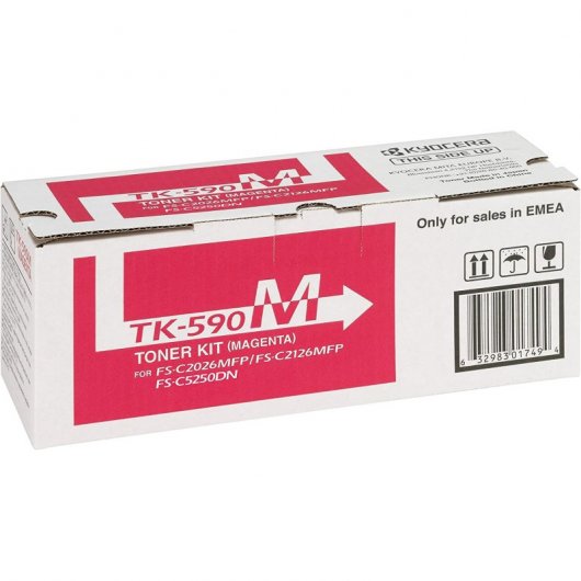 Tóner Original Kyocera TK590M Magenta