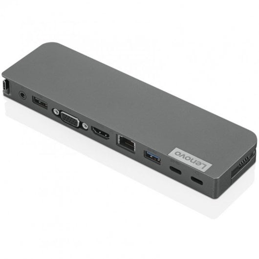 Lenovo USB-C Mini Dock Avec fil USB 3.2 Gen 1 (3.1 Gen 1) Type-C Gris