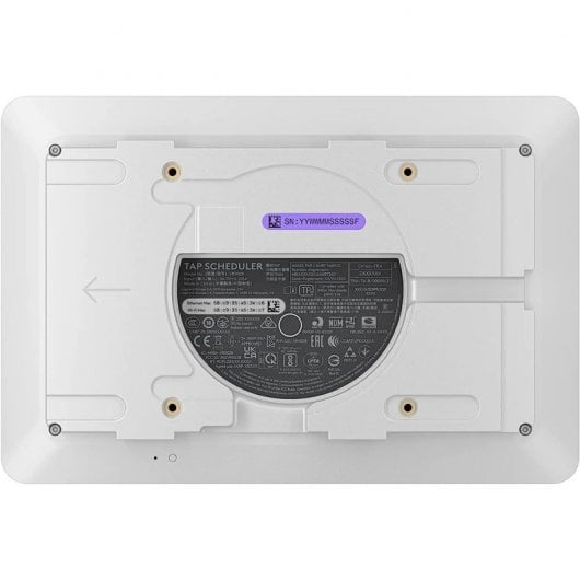 Pannello di programmazione bianco Logitech Tap Scheduler 10.1" per sale videoconferenze