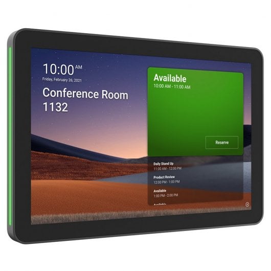 Pannello di programmazione bianco Logitech Tap Scheduler 10.1" per sale videoconferenze