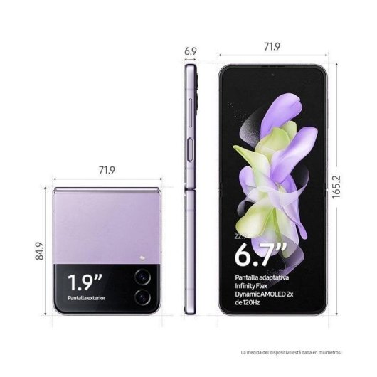 Samsung Galaxy Z Flip4 5G 8GB 128GB 6.7" Bora Purple