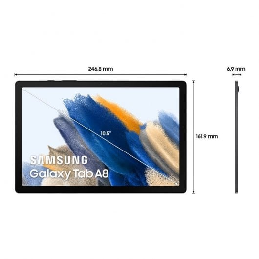 Samsung Galaxy Tab A8 10,5" 64 Go WiFi Gris Version importée dans l'UE