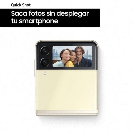 Samsung Galaxy Z Flip3 5G 8GB 128GB 6,7" Beige, doppia fotocamera