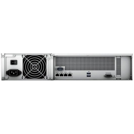Servidor Synology RS2421+ AMD Ryzen V1500B 4GB DDR4 0TB Expandible SSD
