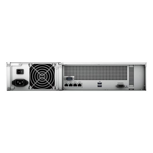 Servidor Synology RS2421+ AMD Ryzen V1500B 4GB DDR4 0TB Expandible SSD