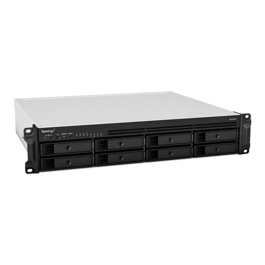 Servidor Synology RS1221RP+ AMD Ryzen V1500B 4GB DDR4 8 bahías 350W redundante