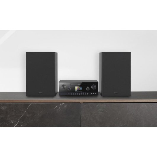 Microset Grundig CMS 5000 BT 100W RMS Bluetooth WiFi USB DAB+ Radio