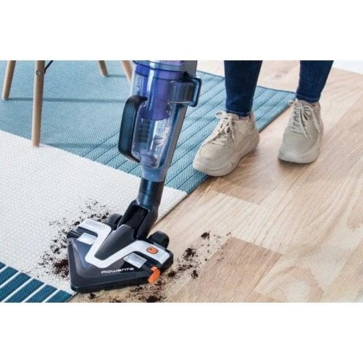 Aspirador sem Fio Rowenta Air Force Serenity 25.2V 60min Filtro Anti-alergias 0.5L