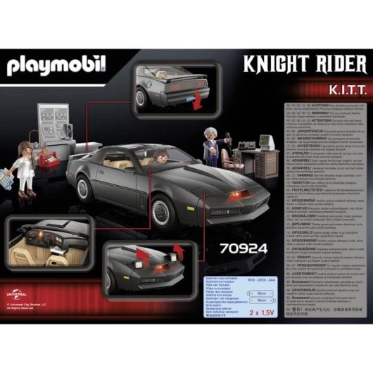 Playmobil Knights 70924 Knight Rider K.I.T.T. 265 peças