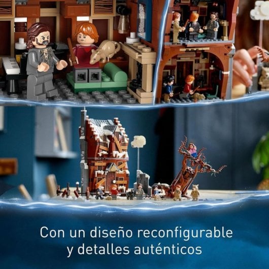 Kit LEGO® Harry Potter™ 76407 Casa de los Gritos y Sauce Boxeador (777 piezas)