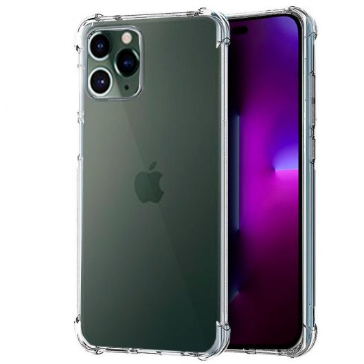 Cool Funda AntiShock Transparente para iPhone 14 Pro