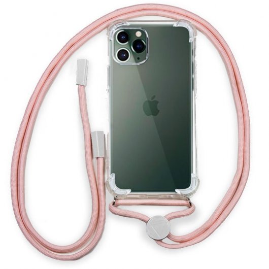 Cool Funda Cordón Rosa para iPhone 14 Pro