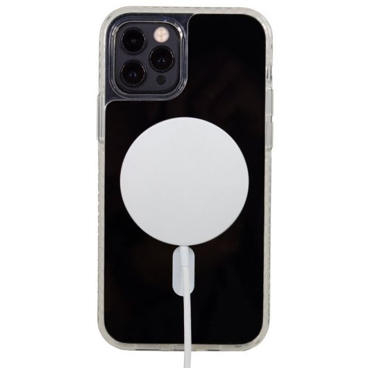 Cool Funda Magnética Transparente para iPhone 14 Pro Max