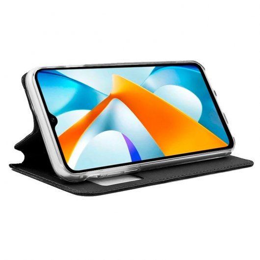 Custodia Flip Cover nera fantastica per Xiaomi Poco C40