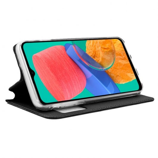 Cool Funda Flip Cover Liso Negra para Samsung M336 Galaxy M33 5G