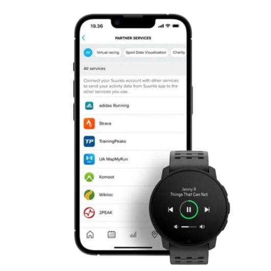 Suunto 9 Peak Pro Bluetooth GPS 43mm Écran Digital Noir Étanche 100m Pulsomètre SpO2