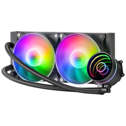 Refrigeração Líquida Mars Gaming ML-ONE240 240mm 2 Ventoinhas FRGB