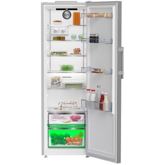 Beko B5RMLNE444HX Einzeltür-Kühlschrank E Edelstahl