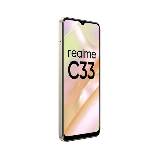 realme C33 16,5 cm (6.5") Doppia SIM Android 12 4G Micro-USB 4 GB 128 GB 5000 mAh Oro